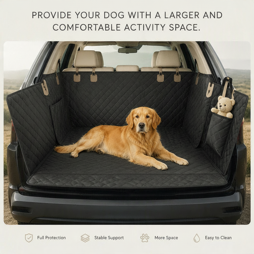 Travora - The Waterproof Car Hammock & Seat Cover for Dogs