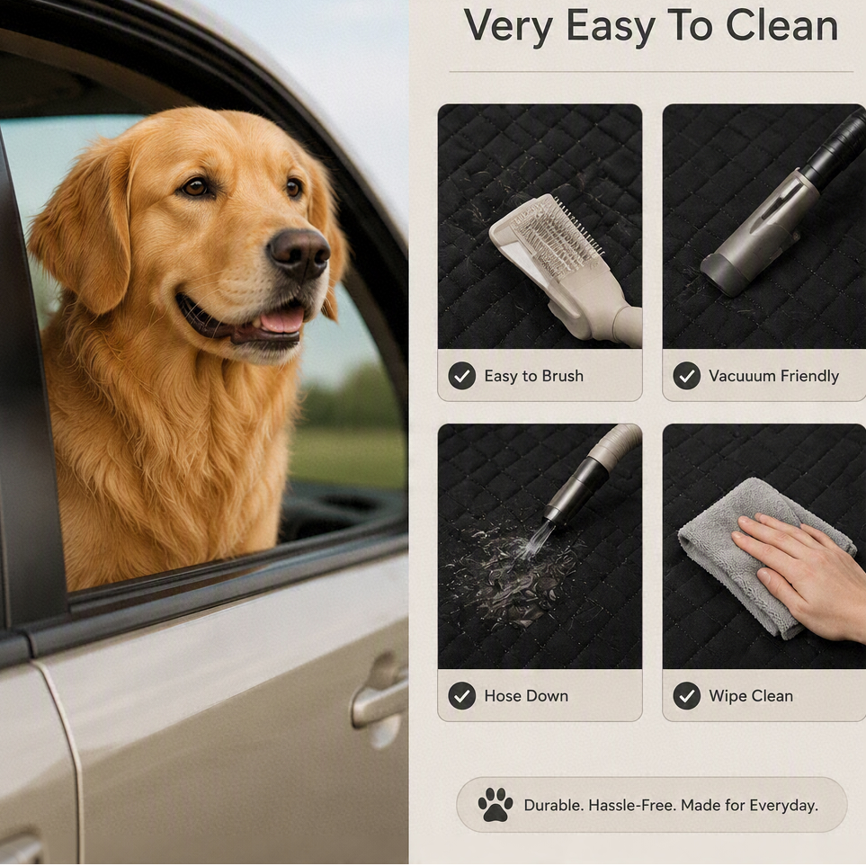 Travora - The Waterproof Car Hammock & Seat Cover for Dogs