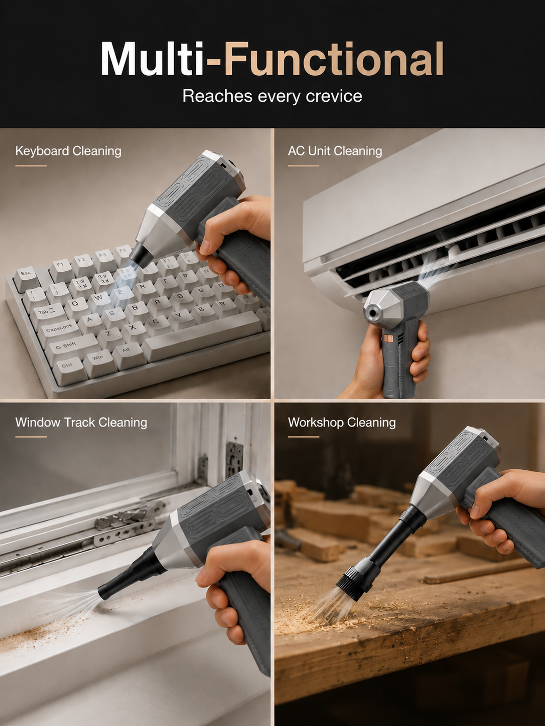Oravia Vortex™  2.0 - 2 in 1 vacuum cleaner