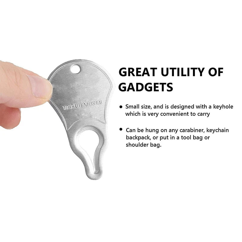 Portable & Pain-Free Tick Remover Tool Essential for Pet Human Safety Outdoor Activities Bathroom Use Featured Stocked Products