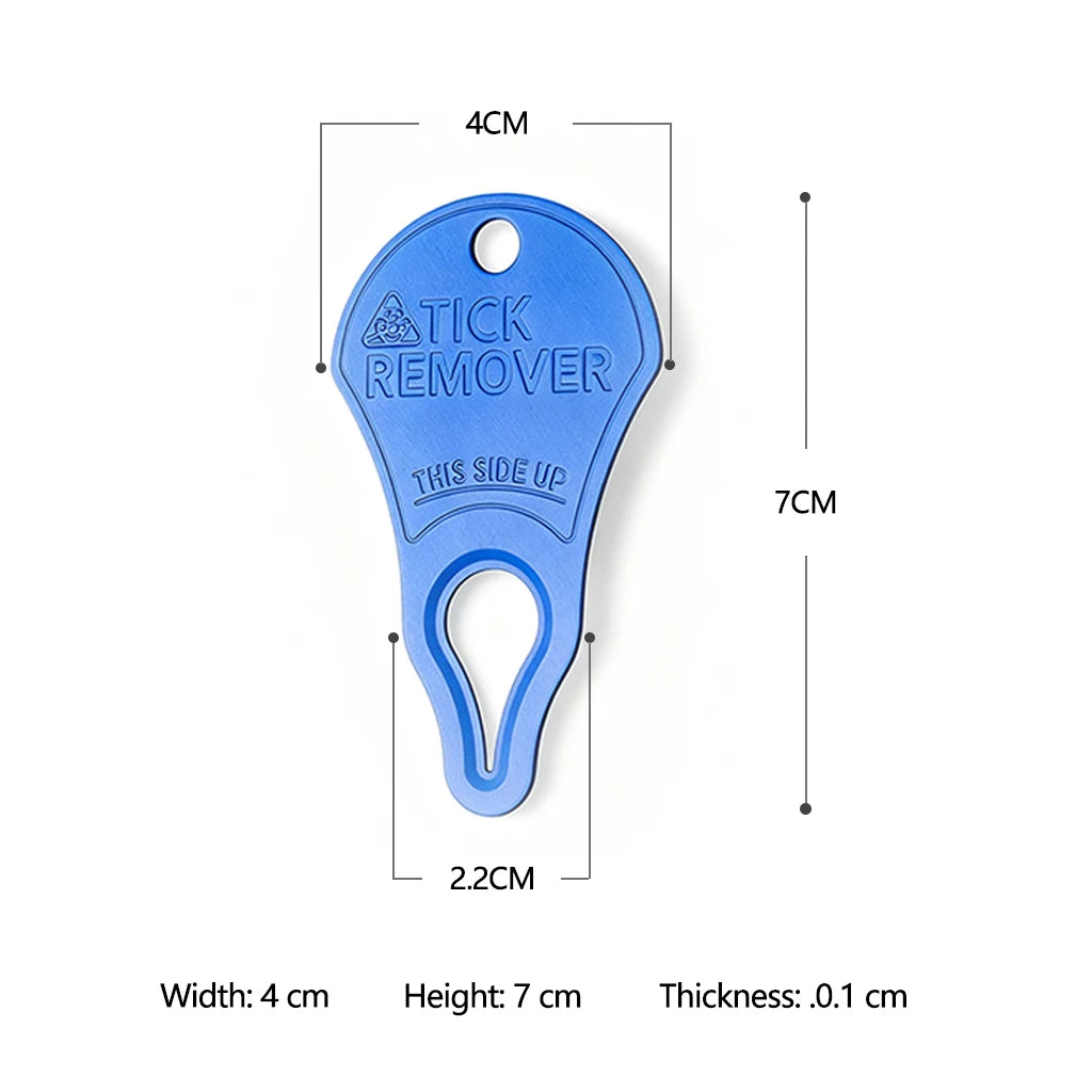 Portable & Pain-Free Tick Remover Tool Essential for Pet Human Safety Outdoor Activities Bathroom Use Featured Stocked Products