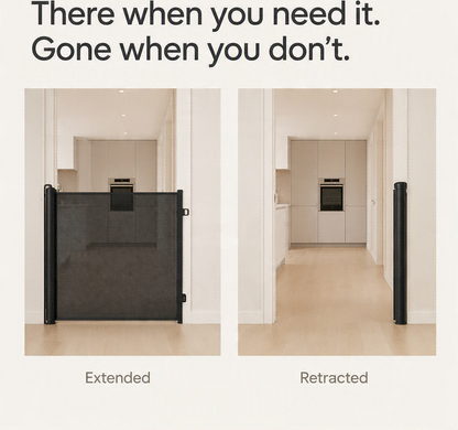 Oravia Guard™ - Retractable Pet Gate