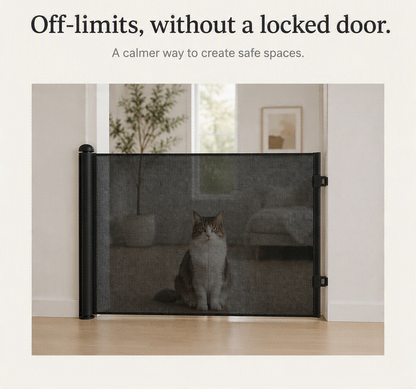 Oravia Guard™ - Retractable Pet Gate