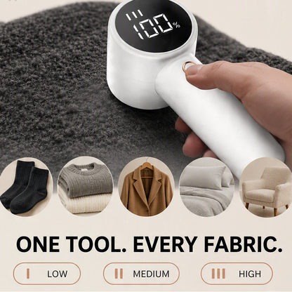 Oravia Velora™ — S21 Rechargeable Lint Remover & Fabric Shaver