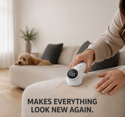Oravia Velora™ — S21 Rechargeable Lint Remover & Fabric Shaver