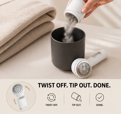 Oravia Velora™ — S21 Rechargeable Lint Remover & Fabric Shaver